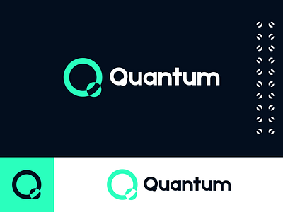 Quantum Logo icon lettermark logo logo challenge logo design logo designer logocore logos logotipo logotype logotype design logotypedesign minimalist quantum