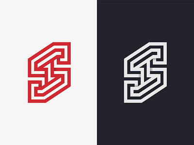 S I Monogram Logo brand identity branding i monogram logo logo design logo designer logo mark logodesign minimalist monogram logo s i logo s monogram