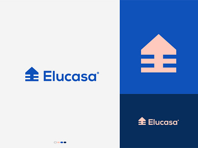 Elucasa unused concept brand identity design branding design house logo logo logo design logo designer logo mark minimal logo real estate real estate branding real estate logo