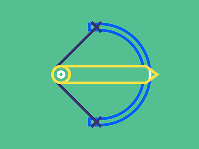 Starting out with OKRs should be easy bow illustration linear newsletter okr pencil vector