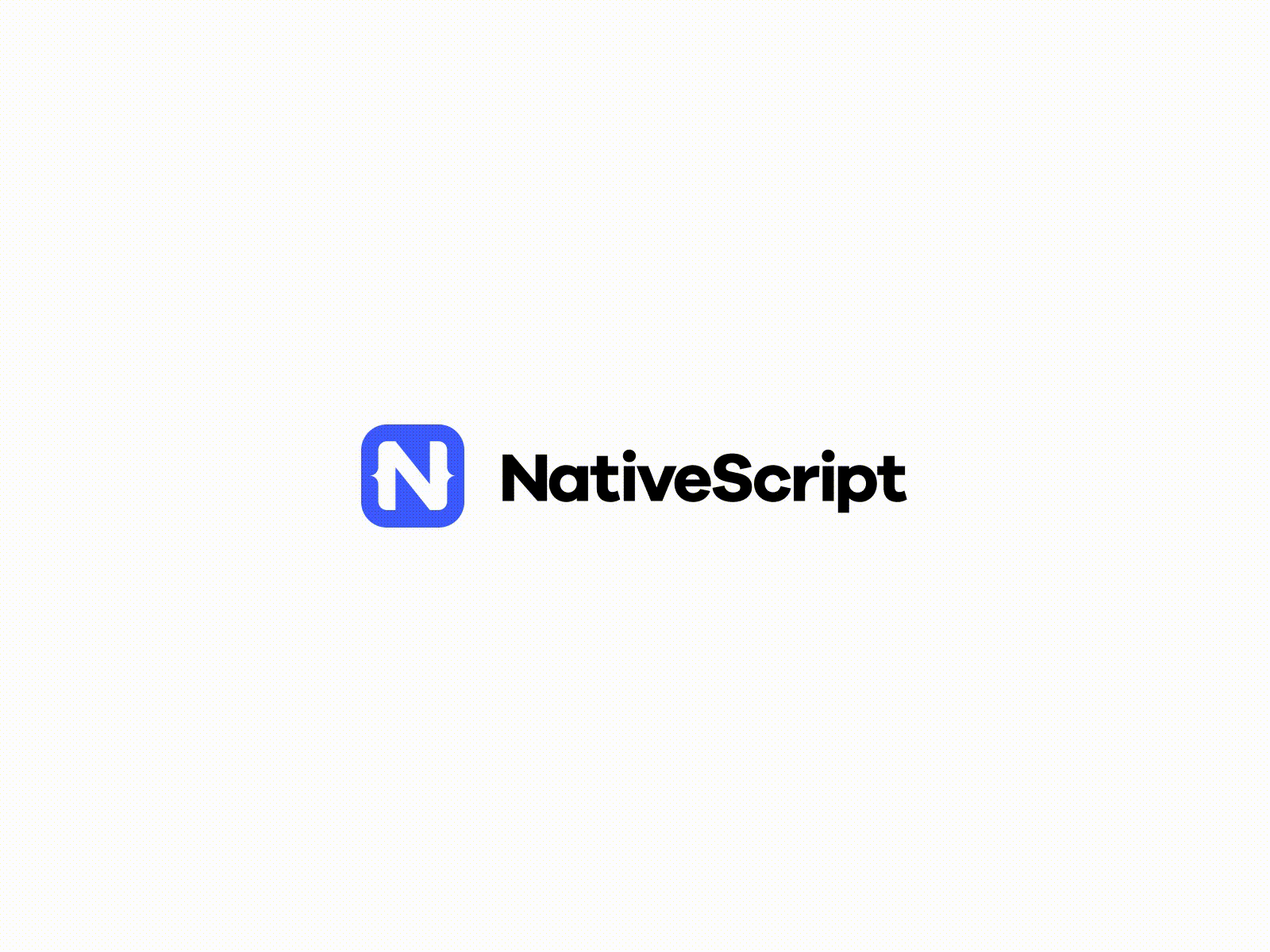 NativeScript Logo Animation animation branding bumper flat logo nativescript