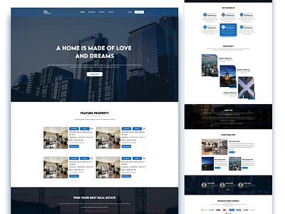 Real Estate - Landing Page Design | Brand New Real Estate