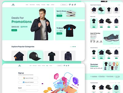 E-commerce - Landing Page | Brand New E-commerce - Landing Page fashion landing page fashion ui fashion ux graphic design ux web design website