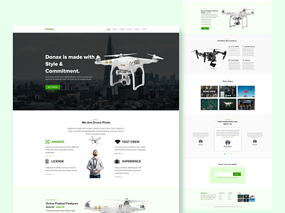 Drone - Landing Page