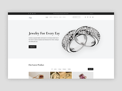 Jewelry Shop - Landing Page