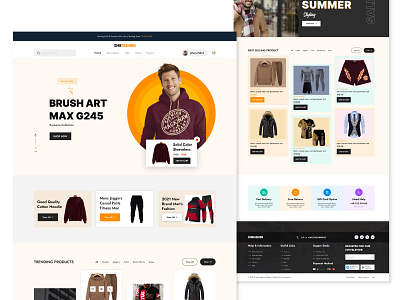 Summer Fashion - Landing Page