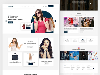 ebRaw - eCommerce Website Design