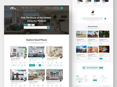Real Estate Agency - Website Design