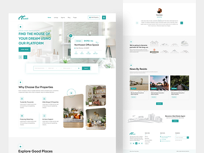 Real Estate Agency - Website Design