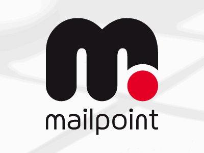 Mailpoint logo black dot logo mailpoint red