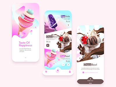 Ice Сream Delivery Mobile App