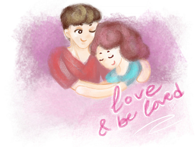 Love. Valentine's Day Illustration