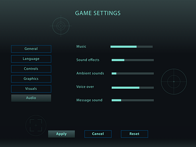 Daily UI #7: Settings