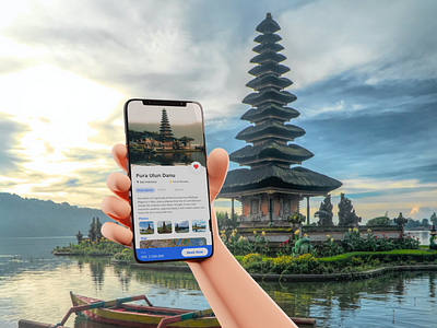 Travel Mobile App with Mockup