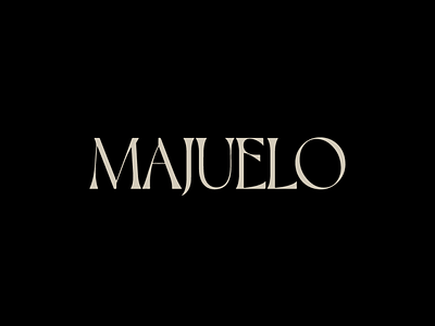 MAJUELO - Logo brand branding classic elegant european font logo luxury serif typography vector wine