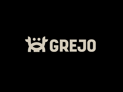 GREJO - Logo brand branding crab design graphic design icon isologo logo minimal modern ocean sans typography vector