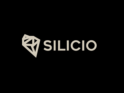 SILICIO - Logo available brand branding elegant fancy futuristic graphic design logo minimal modern silicio silicon simple tecnology typography vector