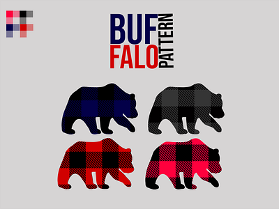 buffalo pattern branding buffalo design graphicdesign illustration illustrator pattern design tshirt art tshirtdesign