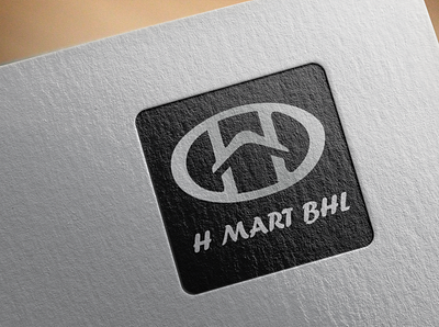 H Mart logo brand identity branding design ecommerce flat h logo illustration letter logo minimalist logo shop typography