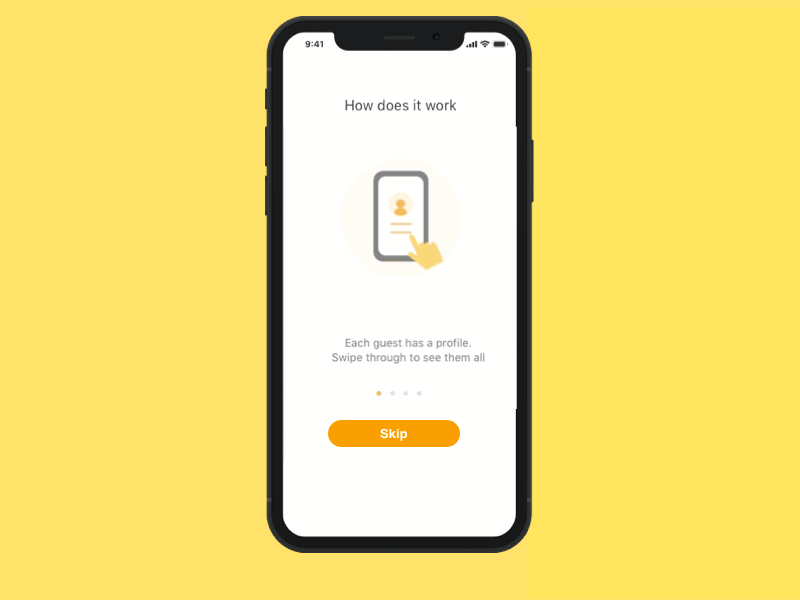 Onboarding Screenshots animation app design ui ux