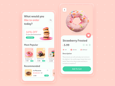 Donut- Food Delivery App