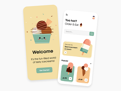 Ice cream App