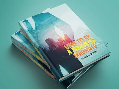 Business Strategy Book Cover Design Template