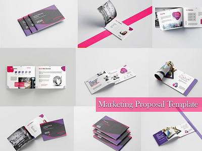 Content Marketing Proposal Template | Indesign Template