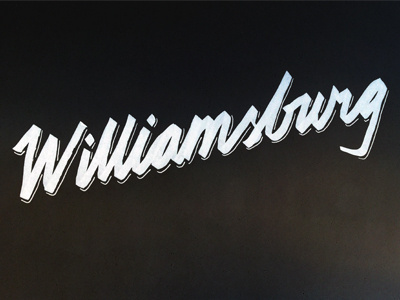 Williamsburg - Calligraphy pen calligraphy pen script williamsburg