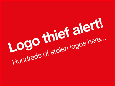 Big collection of stolen logos being sold online logo thief
