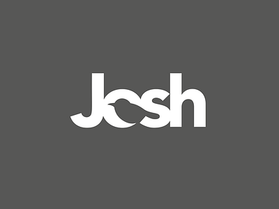 Josh animal bird illustration logo logotype negative space type