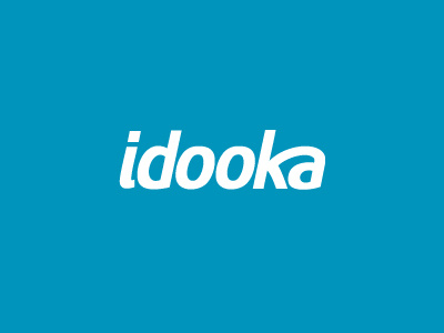 Idookav1 blue logo type typography