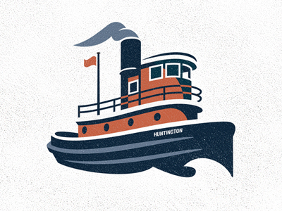 tugboat by roy smith - dribbble