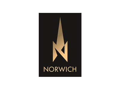 Norwich cathedral city icon illustration illustrator logo norwich vector