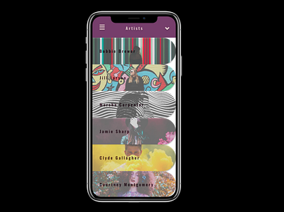 Music Player List design mobile mobile ui ui
