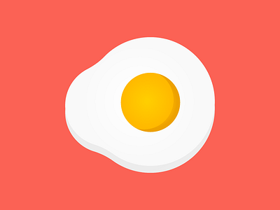 Sunny Side Up breakfast brunch chicken egg egg white eggs eggs over easy emojis food icons fried egg sunny side up yolk