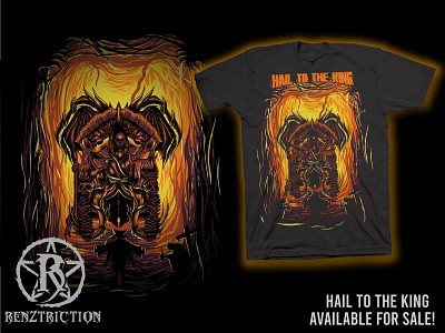 HAIL TO THE KING T-Shirt design