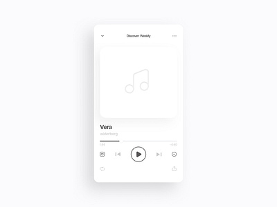 Audio View - Ui design