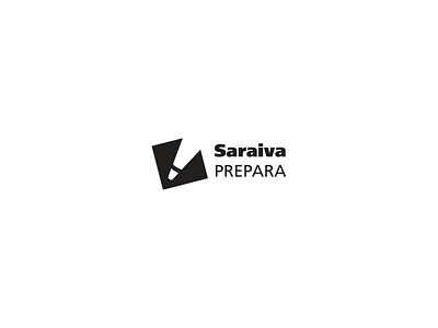 Saraiva Prepara branding design logo