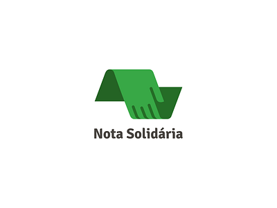 Nota Fiscal Solidária branding design logo