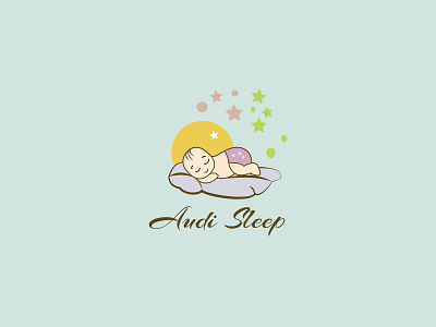 My Baby baby care child cute design dream happiness illustration kid life mom positivity sleep smile star sweet vector young