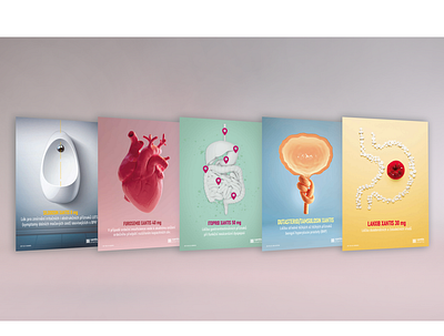 Xantis Flyers creative design drugs flyer flyer design health medicine minimal print