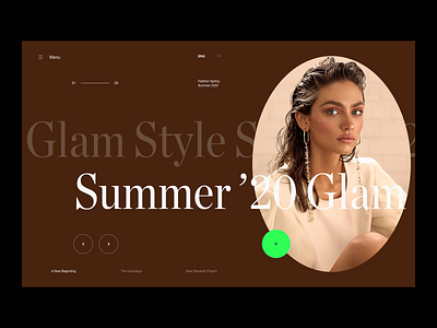 Fashion Glam Header