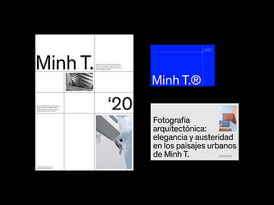Minh T. Portfolio 2020 architectural architecture editorial layout minimal minimalist modern photography portfolio portfolio page portfolio site typography web design website whitespace
