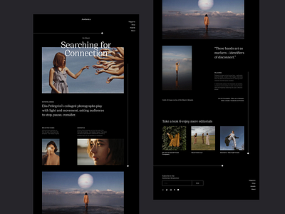 Aesthetica Website Design