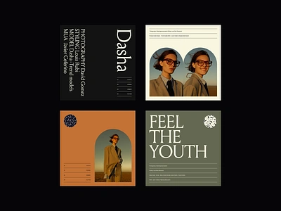 Feel the Youth Visuals branding editorial design fashion layout minimal minimalist modern photography typography visual design visuals webdesign whitespace