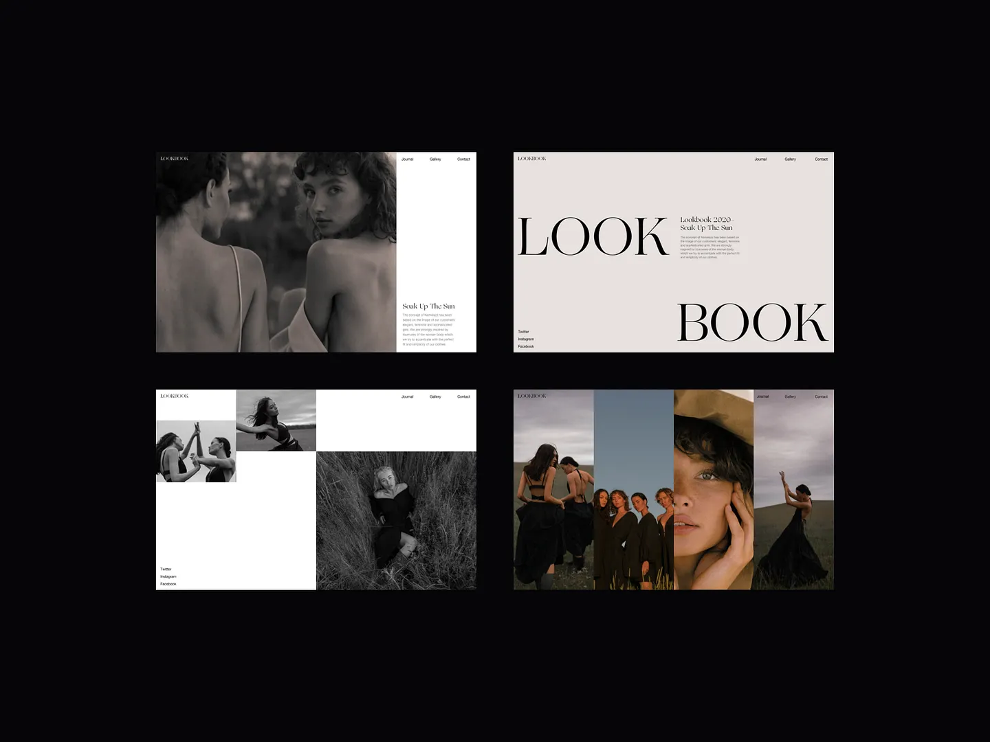 Stunning Editorial Website Design: Lookbook Inspiration