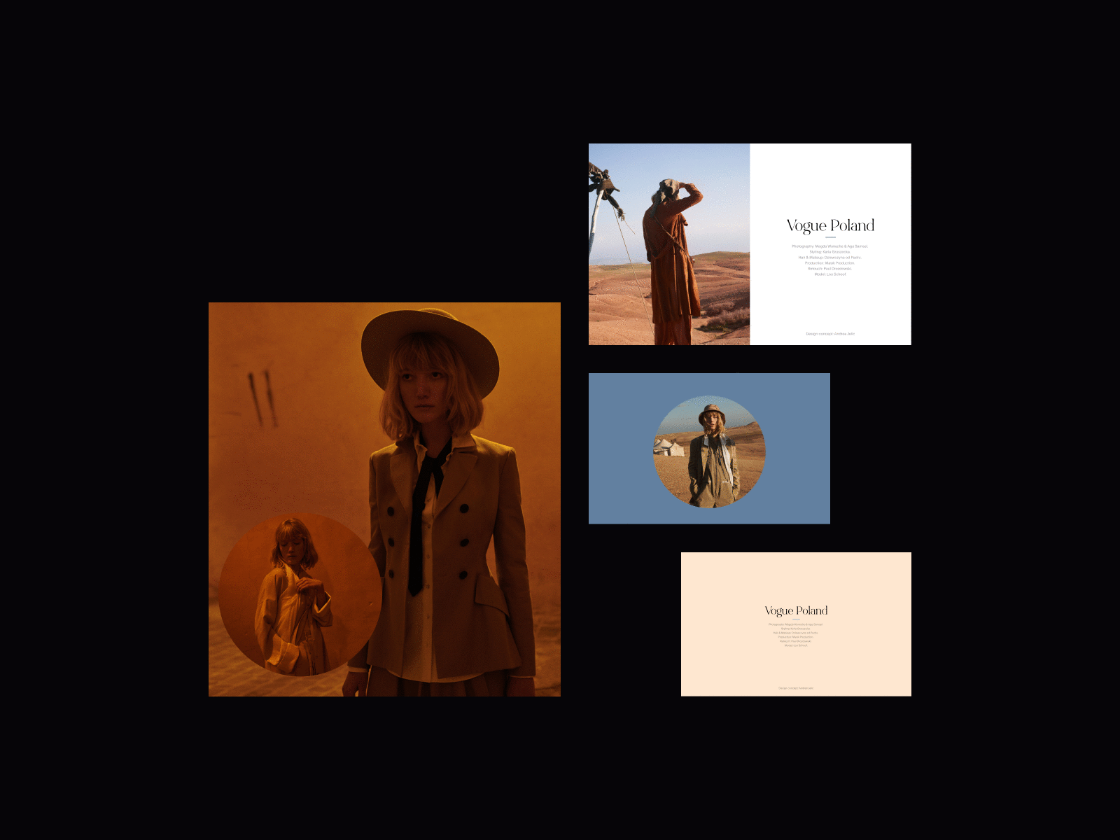 Vogue Layout designs, themes, templates and downloadable graphic