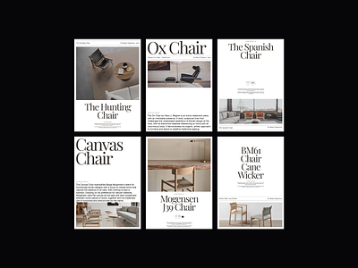 Furniture Design Exploration 03 archi architecture chair design futniture layout minimal minimalist modern photography poster design typography ui ui design web design whitespace