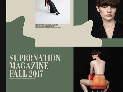 Colorful Magazine Layout editorial fashion layout minimal minimalist modern photography serif typography whitespace